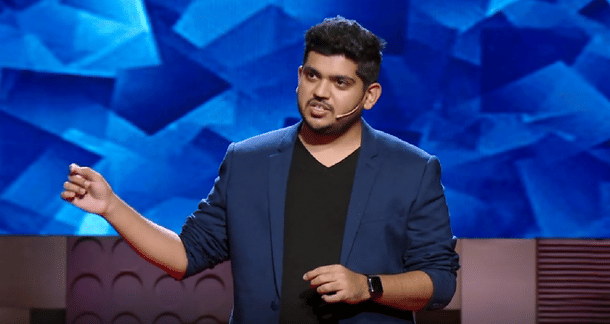 Dr Karan Jani (Screengrab from the TED Talks video)